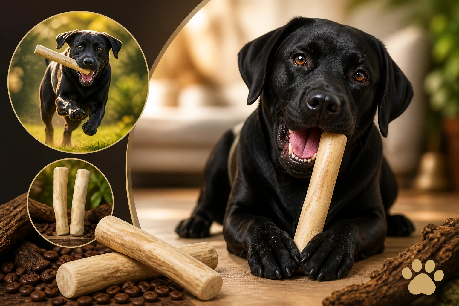 Coffee Wood Chew Sticks Gallery Image