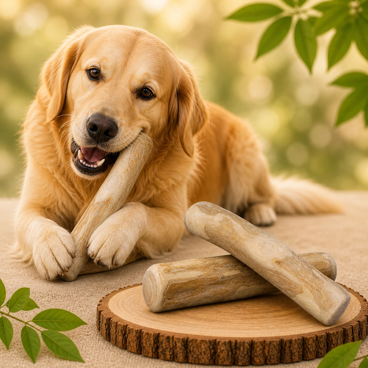 Coffee wood chew stick, size S