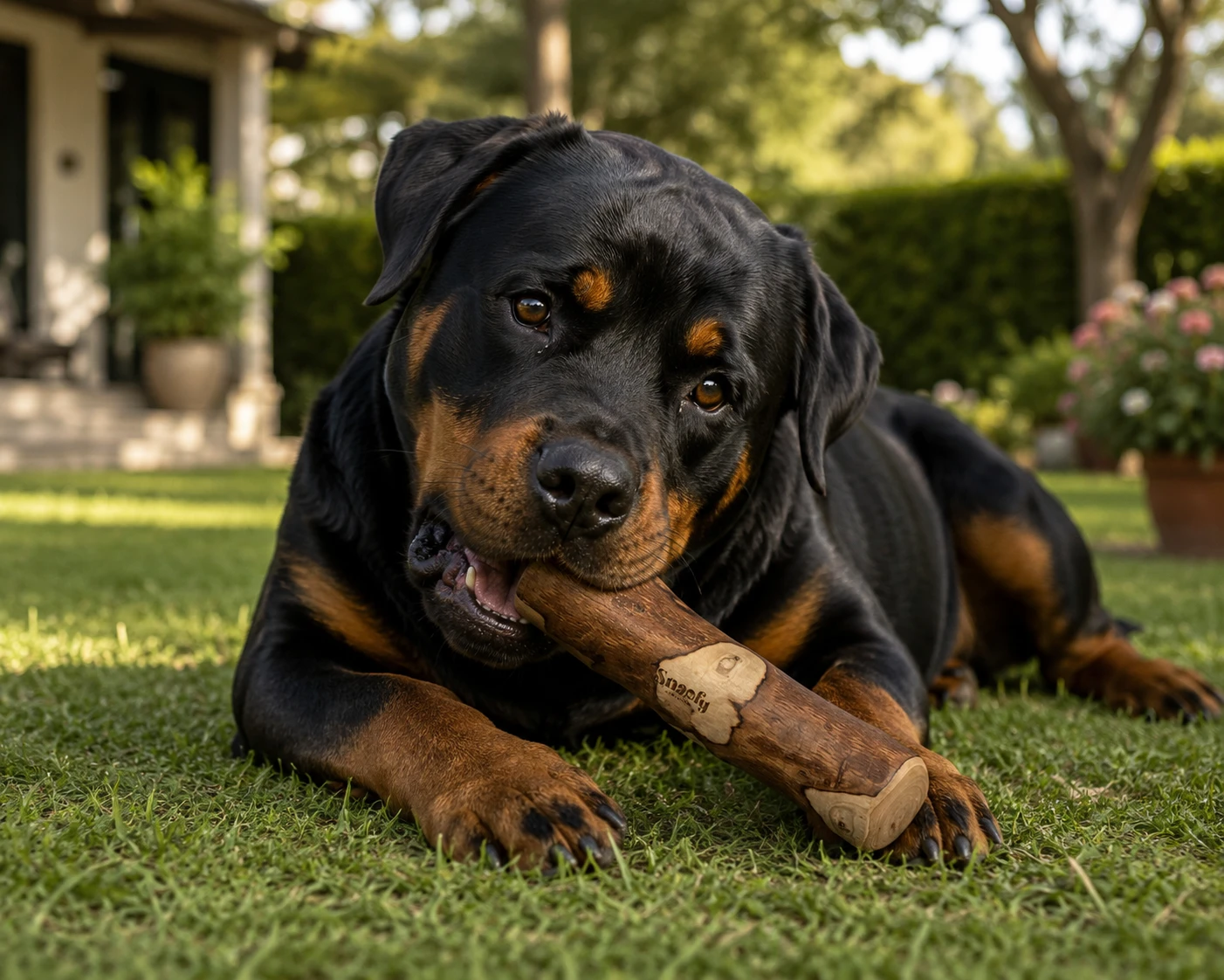 Olive wood chew stick, size XL
